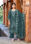 Jade Ombre Edition 2 By Alok Suit Cambric Lawn Pakistani Dress Material Exporters In India